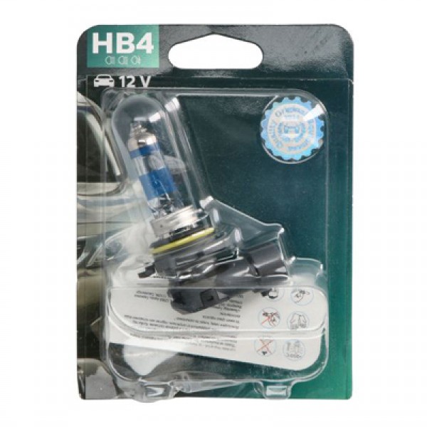 Крушка, фар за дълги светлини PHILIPS HB4, 12V, 51W, 3450К, 1095lm, 1 бр.