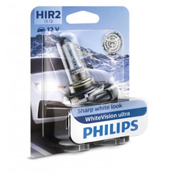 Крушка, фар за дълги светлини PHILIPS HIR2, 12V, 55W, 3700K, 1350lm, 1 бр.
