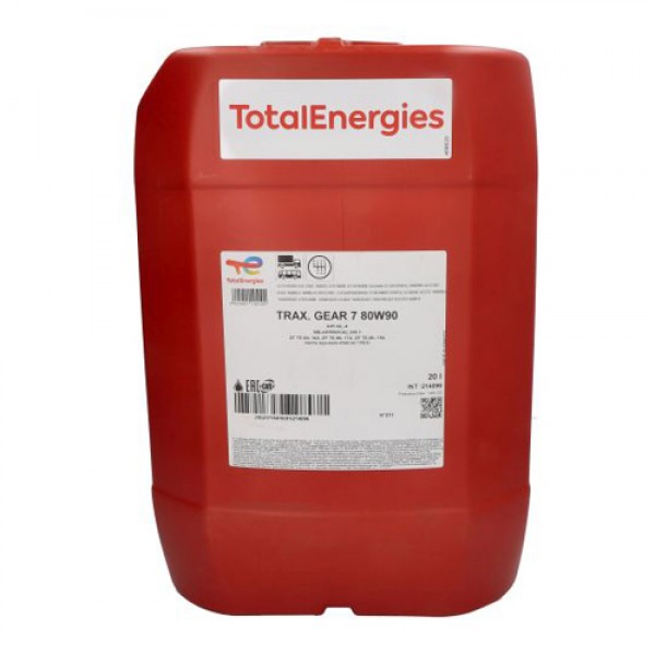 Масло за ръчна скоростна кутия TOTAL TRA.GEAR 7 80W90 20 литра