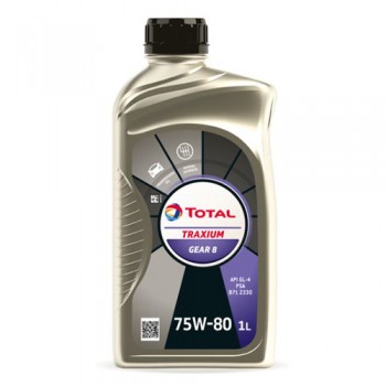 Масло за ръчна скоростна кутия TOTAL TRA.GEAR 8 75W80 1 литър