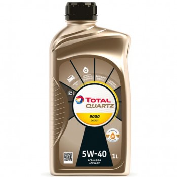 Моторно масло TOTAL QUARTZ 9000 ENERGY 5W40 1 литър 