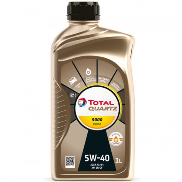Моторно масло TOTAL QUARTZ 9000 ENERGY 5W40 1 литър