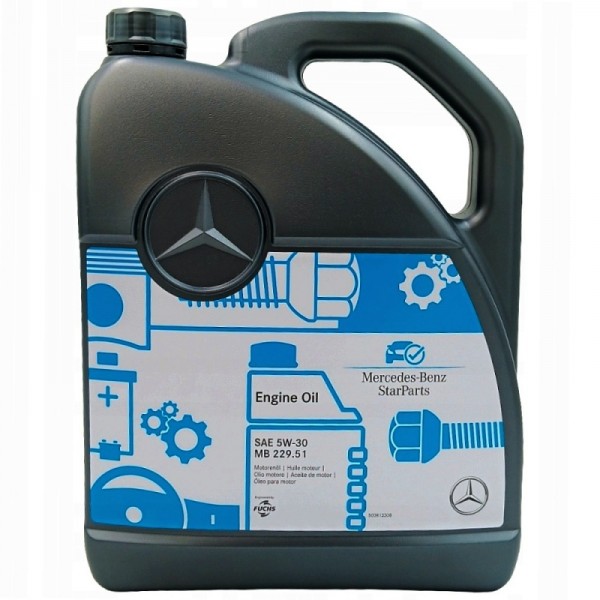 Моторно масло OE MERCEDES 5W30 MB 229.51 5 литра