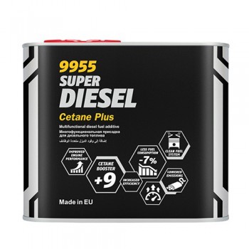 Добавка за дизел MANNOL Cetane Plus 9955 500 мл