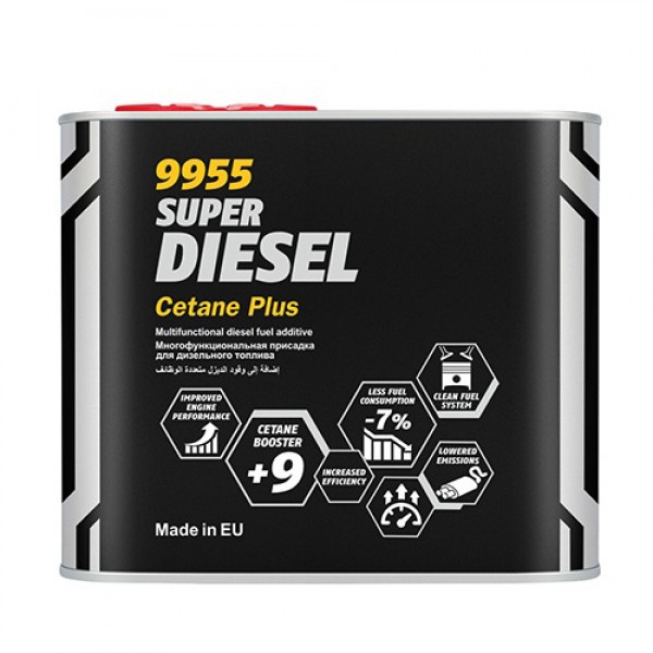 Добавка за дизел MANNOL Cetane Plus 9955 500 мл