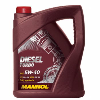 Мотроно масло MANNOL DIESEL TURBO 5W40 5 литра