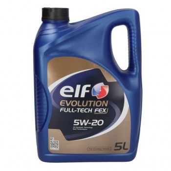 МОТОРНО МАСЛО ELF EVOLUTION FULLTECH FEX 5W20 5 литра