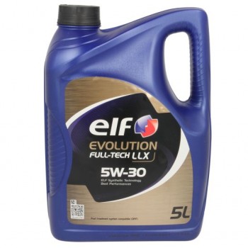 МОТОРНО МАСЛО ELF EVOLUTION FULLTECH LLX 5W30 5 литра