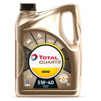 МОТОРНО МАСЛО TOTAL QUARTZ 9000 5W40 5 литра