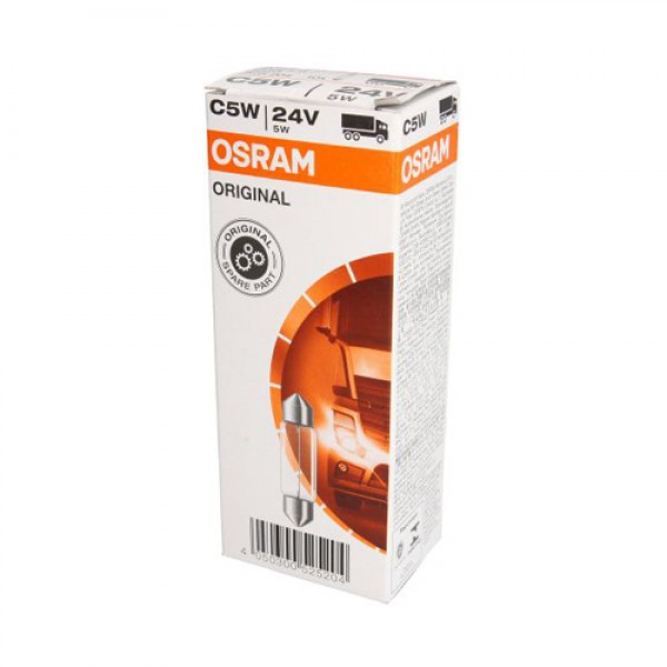 Крушка OSRAM C5W, 24V, 5W, 10 броя