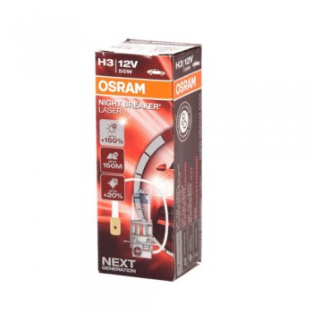 Крушка OSRAM H3, 12V, 55W, 1450lm, 1 брой