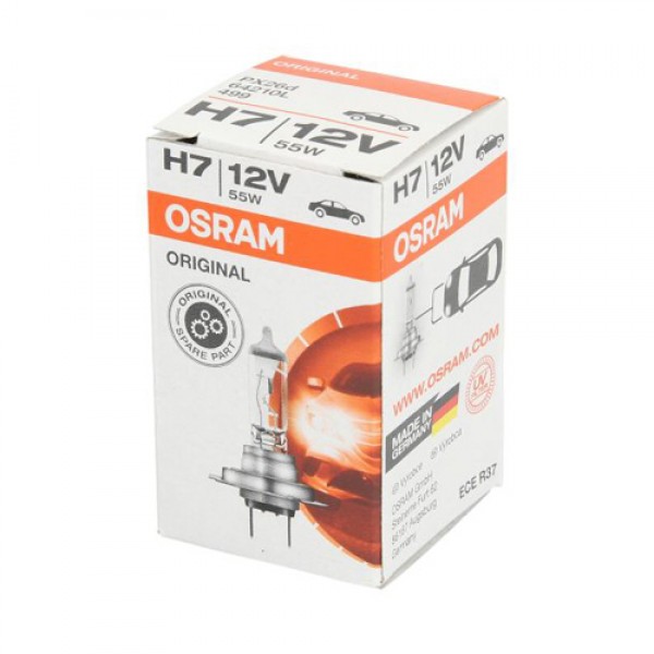 Крушка OSRAM H7, 12V, 55W, 1500lm, 1 брой