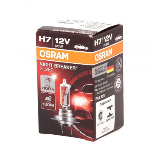 Крушка OSRAM H7, 12V, 55W, 1500lm, 1 брой