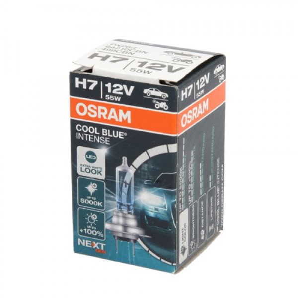 Крушка OSRAM H7, 12V, 55W, 5000К, 1500lm, 1 брой