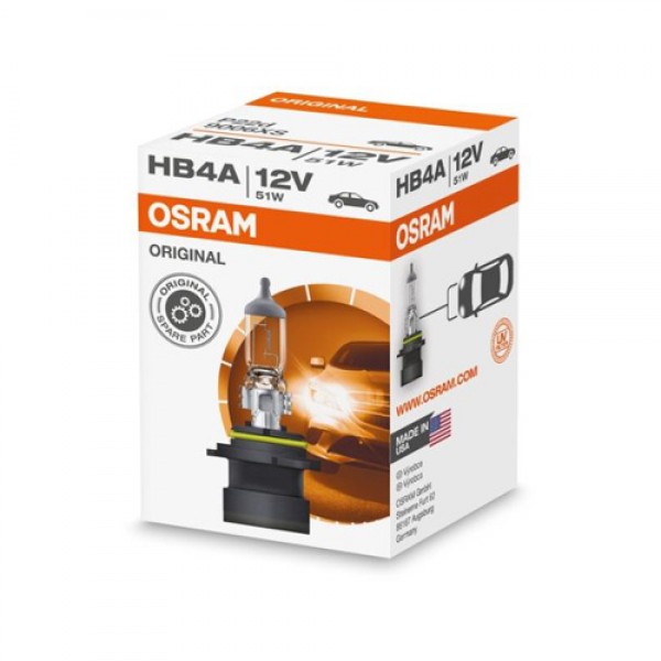 Крушка OSRAM HB4A, 12V, 51W, 1095lm, 1 брой