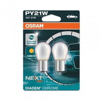 Крушка OSRAM PY21W, 12V, 21W, 280lm, 2 броя
