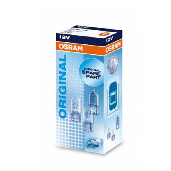 Крушка OSRAM W5W, 12V, 5W, 10 броя