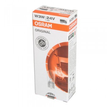 Крушка OSRAM W3W, 24V, 3W, 4150К, 10 броя