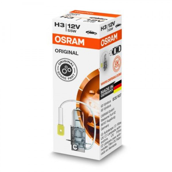 Крушка OSRAM H3, 12V, 55W, 1450lm, 1 брой