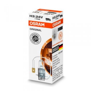 Крушка OSRAM H3, 24V, 70W, 3200К, 1750lm, 1 брой