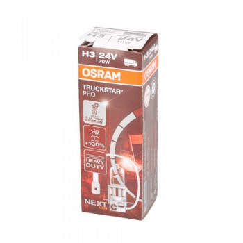 Крушка OSRAM H3, 24V, 70W, 3200К, 1750lm, 1 брой