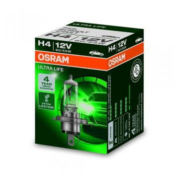 Крушка OSRAM H4, 12V, 60/55W, 1650lm/1000lm, 1 брой