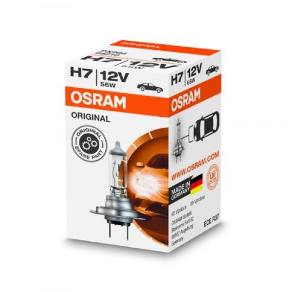 Крушка OSRAM H7, 12V, 55W, 1500lm, 1 брой