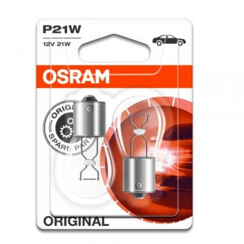 Крушка OSRAM P21W, 12V, 21W, 460lm, 2 броя