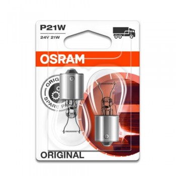 Крушка OSRAM P21W, 24V, 21W, 2 броя