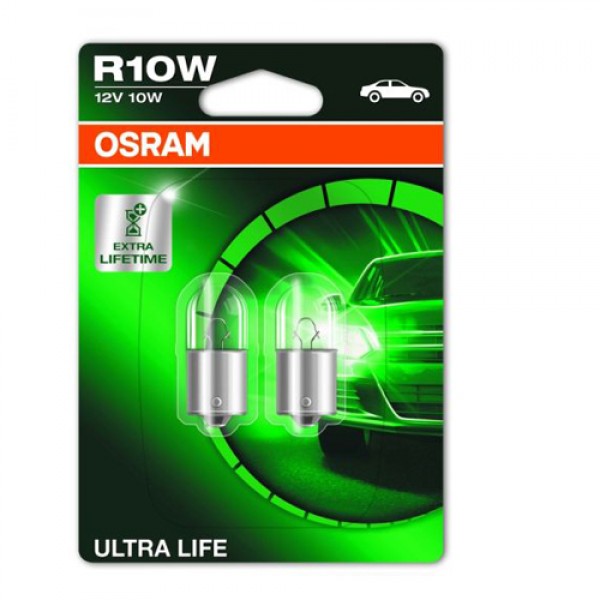 Крушка OSRAM R10W, 12V, 10W, 2 броя