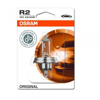 Крушка OSRAM R2, 12V, 45/40W, 3200K, 1030/675lm, 1 брой
