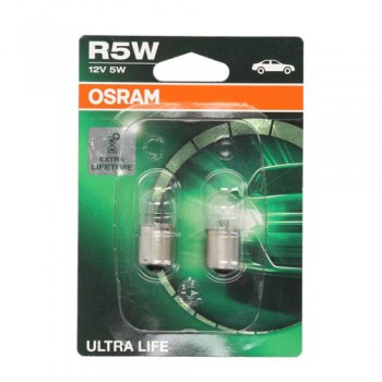 Крушка OSRAM R5W, 12V, 5W, 2 броя
