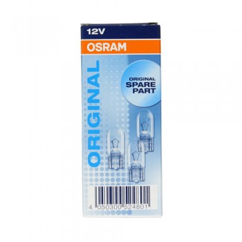 Крушка OSRAM W5W, 12V, 5W, 10 броя