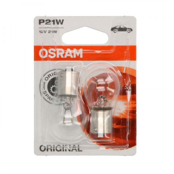 Крушка OSRAM P21/4W, 12V, 4/21W, 440/15lm, 2 броя
