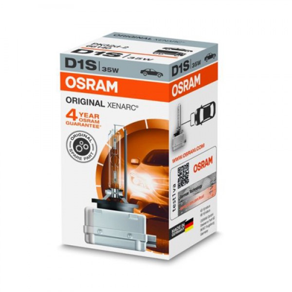 Крушка OSRAM D1S, 35W, 4150К, 85V, 2800lm, 1 брой