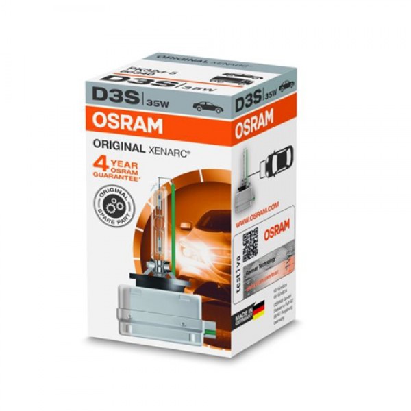 Крушка OSRAM D3S, 42V, 35W, 4150К, 3200lm, 1 брой