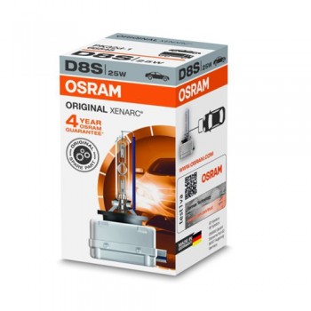 Крушка OSRAM D8S, 42V, 25W, 4500К, 2000lm, 1 брой