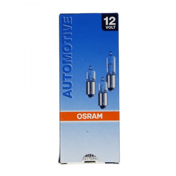 Крушка OSRAM H6W, 12V, 6W, 125lm, 10 броя