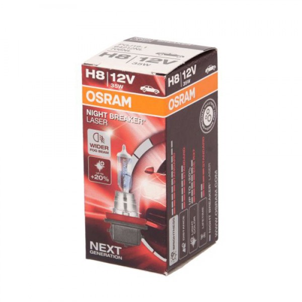 Крушка OSRAM H8, 12V, 35W, 800lm, 1 брой