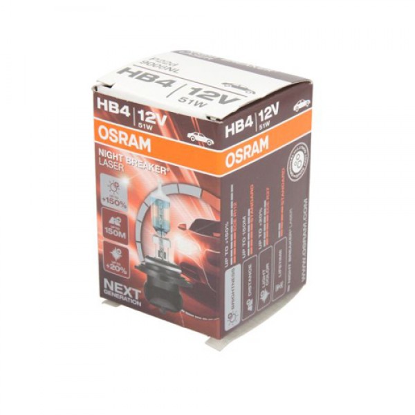Крушка OSRAM HB4, 12V, 51W, 1500lm, 1 брой