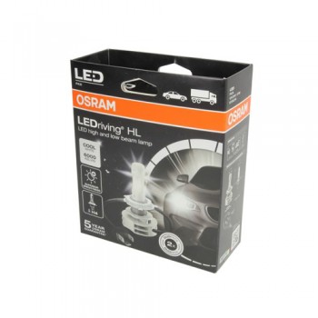 Крушка OSRAM LED H4, 12/24V, 14W, 6000К, 1517lm, 2 броя