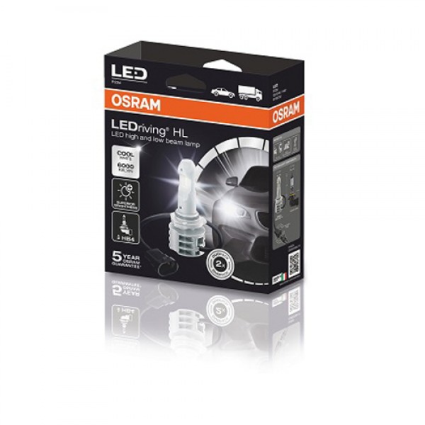 Крушка OSRAM LED HB4, 12/24V, 14W, 6000К, 1215lm, 2 броя