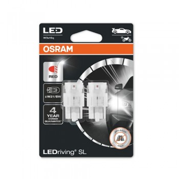 Крушка OSRAM LED P21/5W, 12V, 1.75W, 80lm, 2 броя