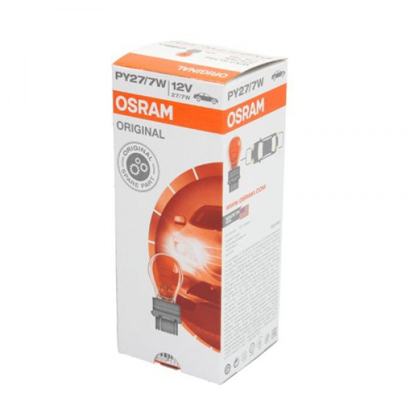 Крушка OSRAM P27/7W, 12V, 7/27W, 10 броя