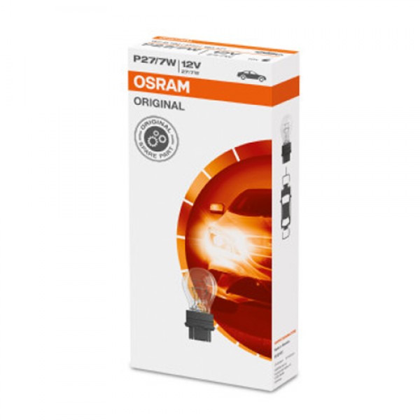 Крушка OSRAM P27/7W, 12V, 7/27W, 402lm, 10 броя