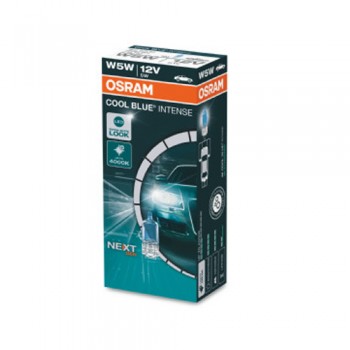 Крушка OSRAM W5W, 12V, 5W, 4000К, 50lm, 10 броя