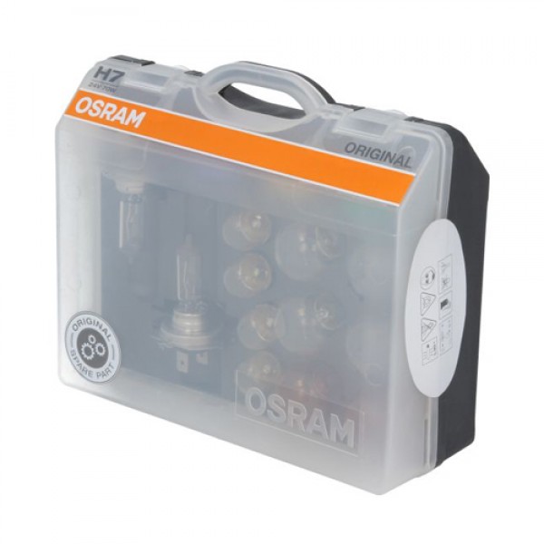 Крушка OSRAM авариен комплект, 24V, H7; P21/5W/P21W/PY21W/R10W/R5W/T4W, 15; 20; 30A, 2 броя