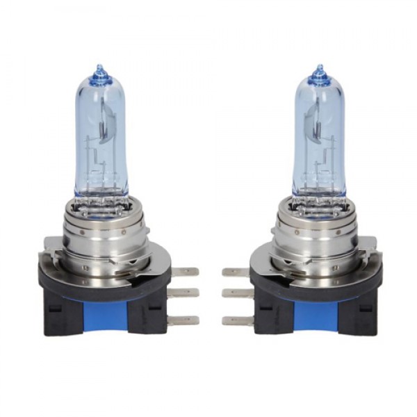Крушка OSRAM H15, 12V, 55/15W, 3700K, 1350lm, 2 броя