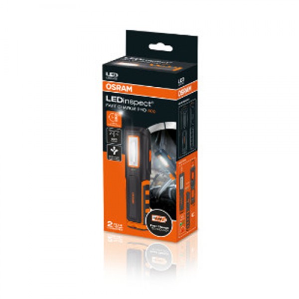 Портативна работна лампа OSRAM LED, 500lm, 9.25 W, Li-Ion, 3.7 V, 5700К, 1 брой