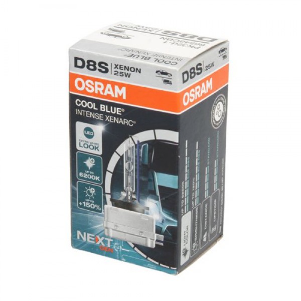 Крушка OSRAM D8S, 42V, 25W, 6200К, 2000lm, 1 брой